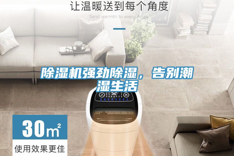 除濕機強勁除濕，告別潮濕生活