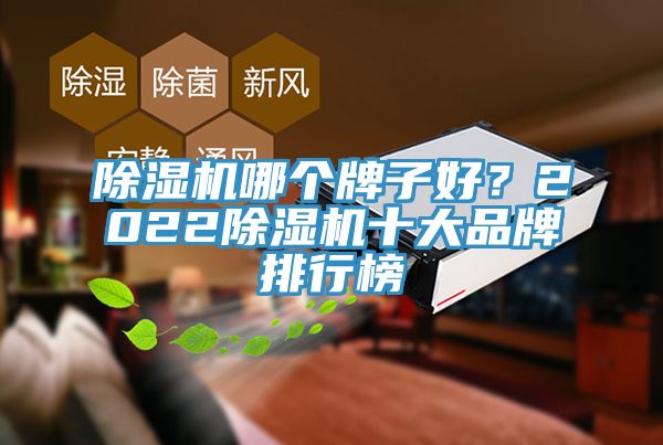 除濕機哪個牌子好？2022除濕機十大品牌排行榜
