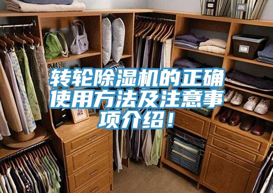 轉(zhuǎn)輪除濕機(jī)的正確使用方法及注意事項介紹！