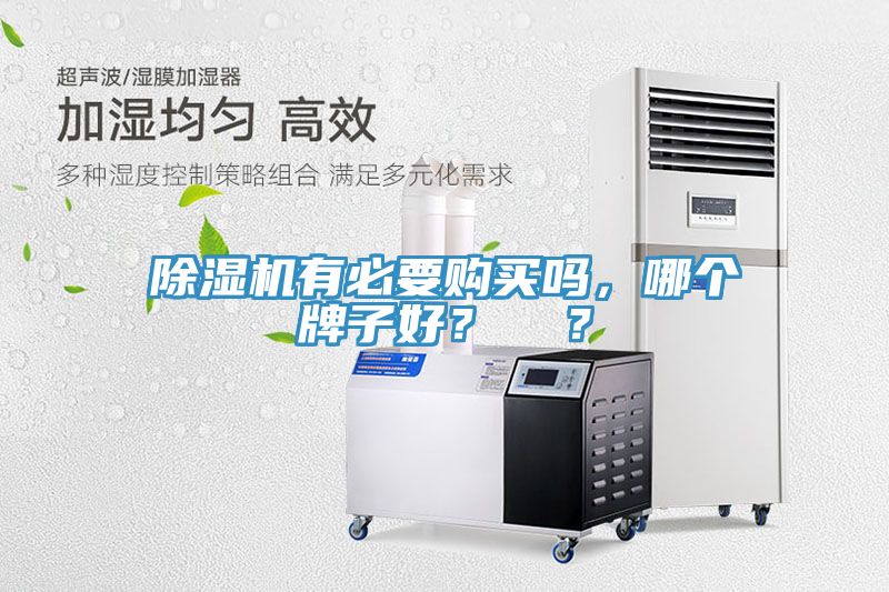 除濕機有必要購買嗎，哪個牌子好？  ？