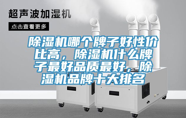 除濕機(jī)哪個牌子好性價比高，除濕機(jī)什么牌子最好品質(zhì)最好，除濕機(jī)品牌十大排名
